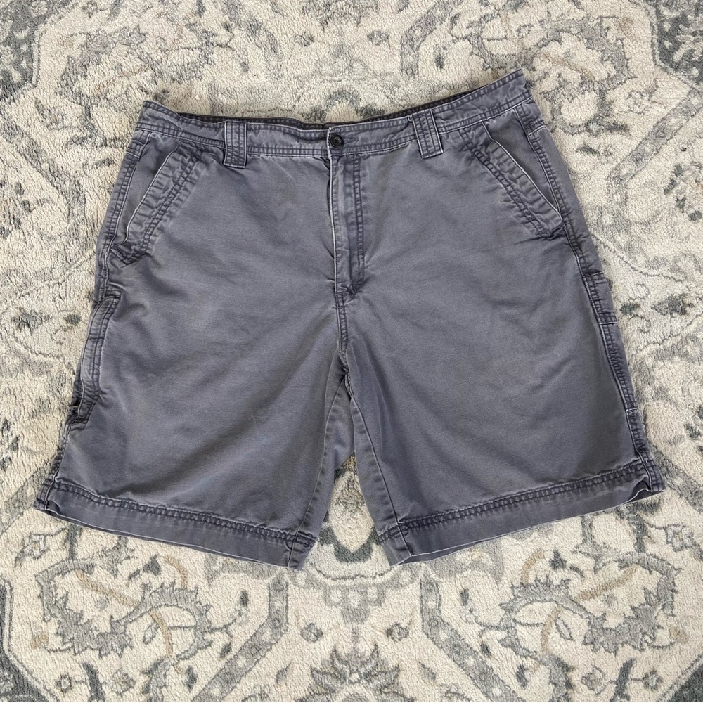 Outdoor Life Casual Men's Cotton Shorts in Washed Gray